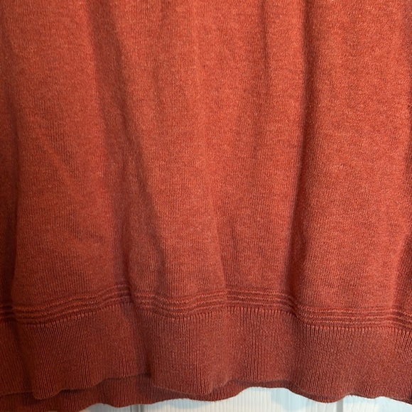 Topman men’s dark orange crew neck sweater size medium - Picture 4 of 8